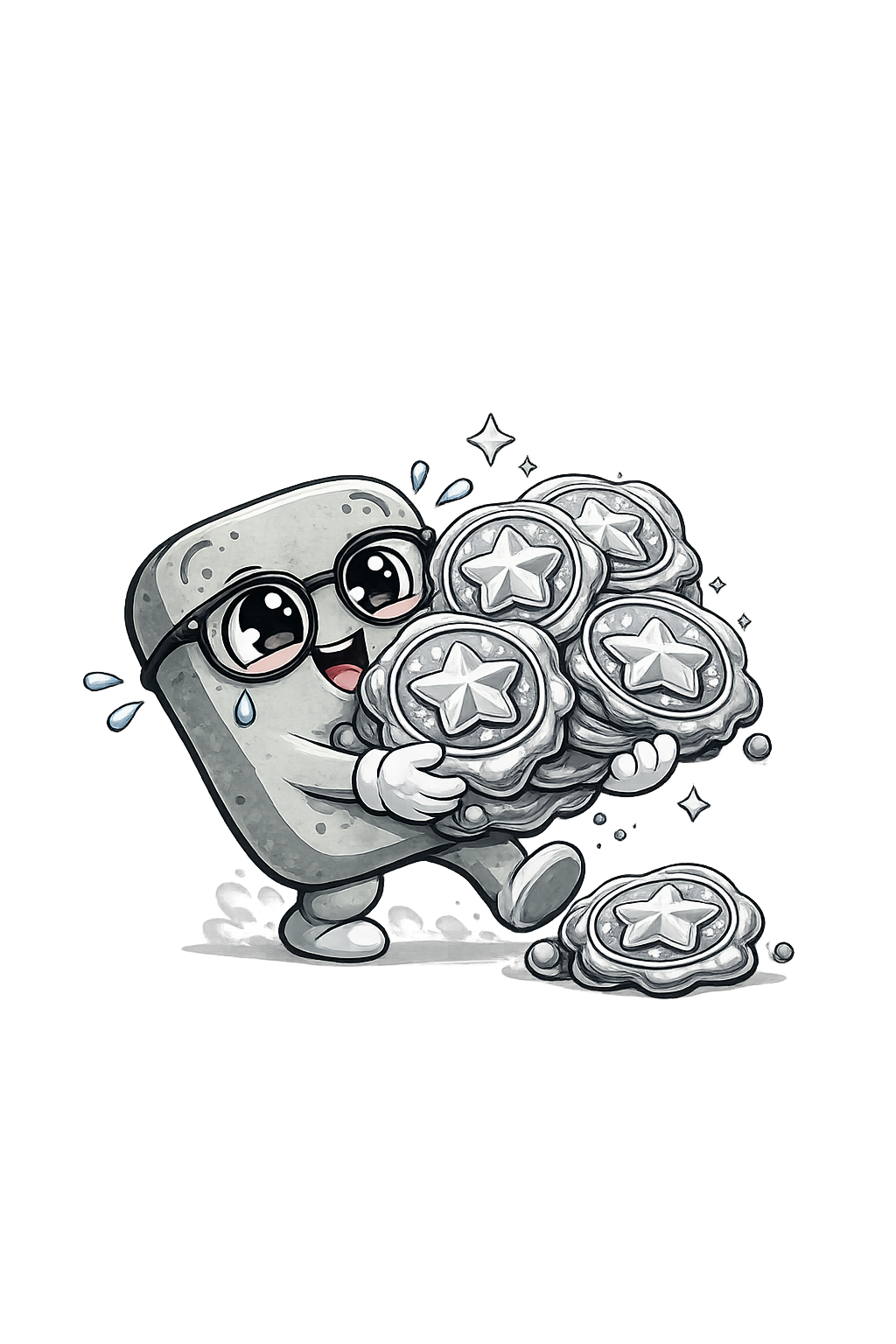 TraderVerse badge encouragement character