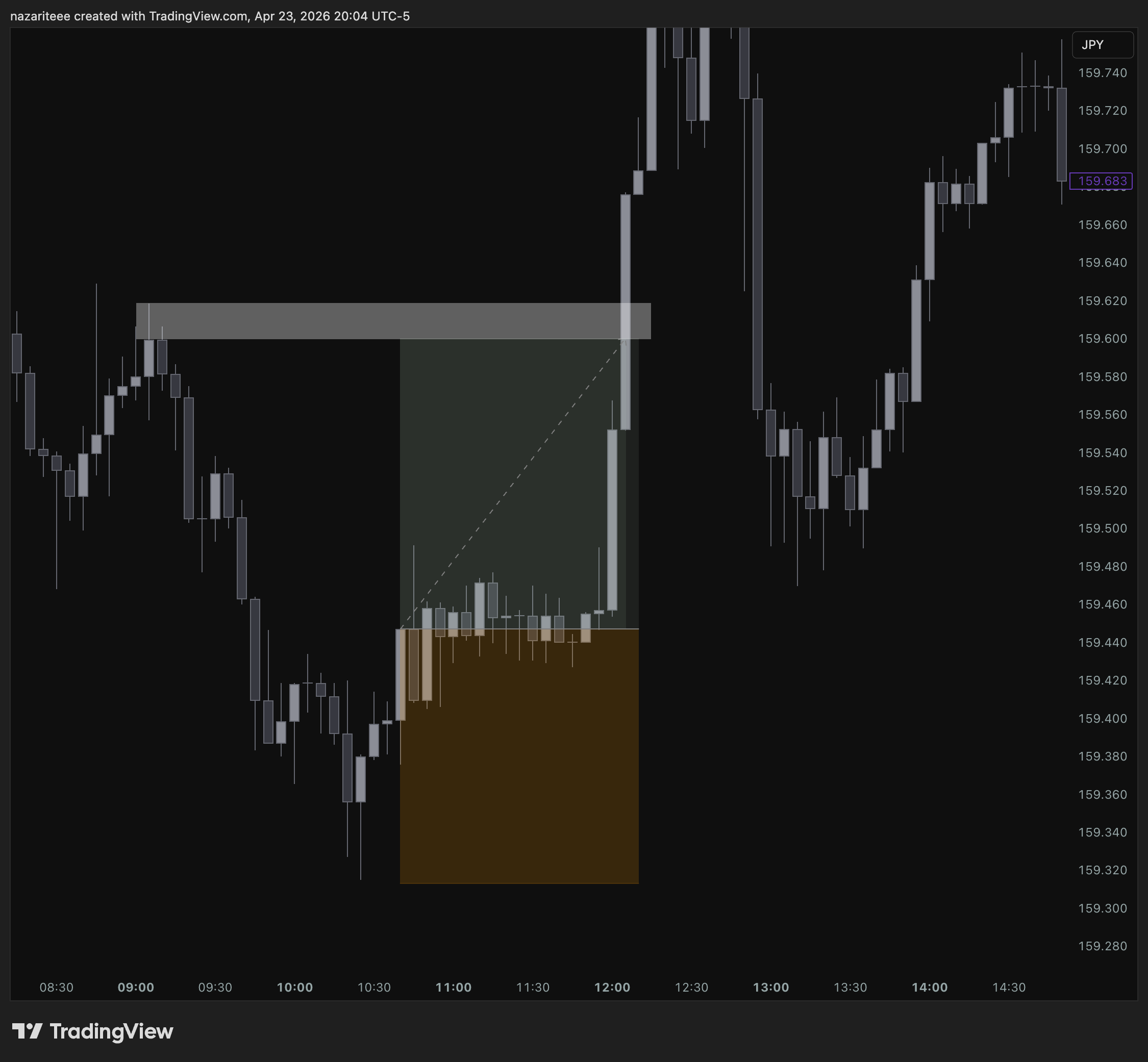 TraderVerse journal chart annotation two